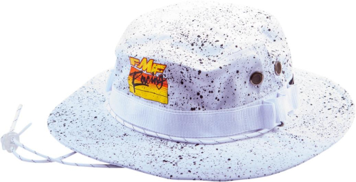 FMF Racing - FMF Racing Splatter Bucket Hat - SU22193902WH - White - OSFA