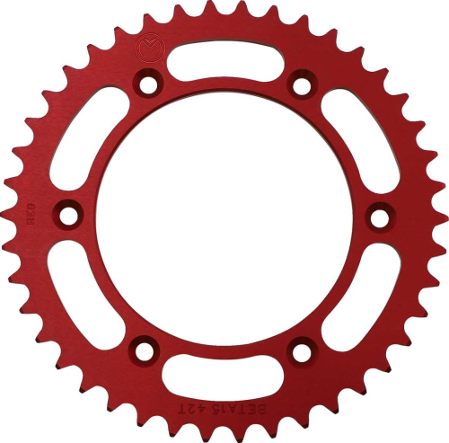 Moose Racing - Moose Racing Aluminum Rear Sprocket - 42T - 1211-1859