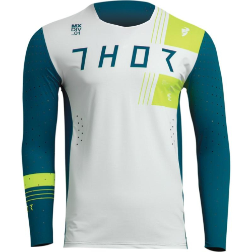 Thor - Thor Prime Strike Jersey - 2910-6947 - Deep Teal/Acid - Large