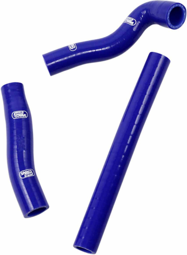 Moose Racing - Moose Racing Race Fit Radiator Hose Kit - 3 - Blue - HUS-51