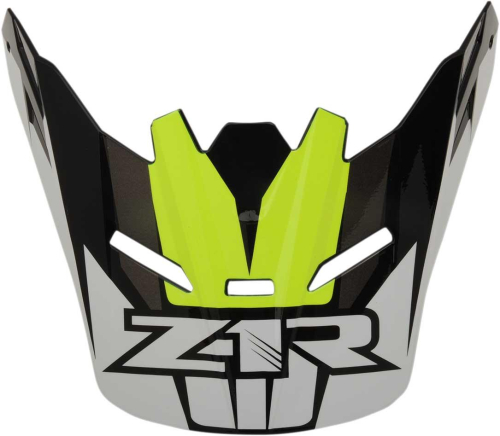 Z1R - Z1R Visor Kit for Rise Ascend Youth Helmets - Hi-Viz Yellow - 0133-1058