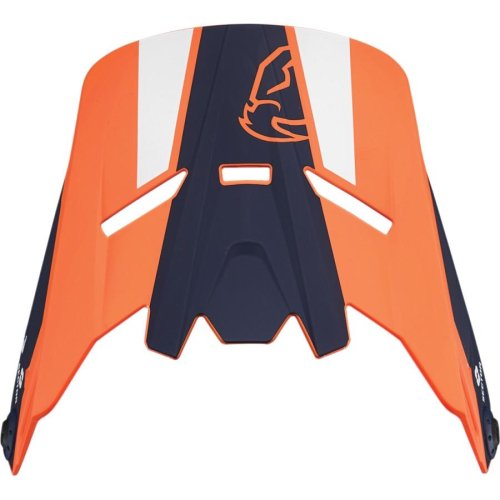 Thor - Thor Visor Kit for Youth Sector Helmets - Split Orange/Navy - 0132-1441