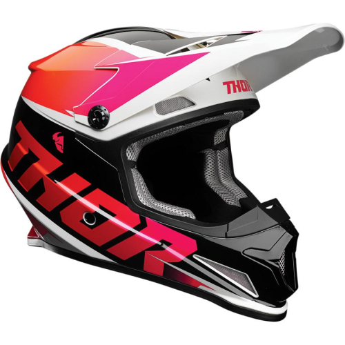 Thor - Thor Sector Fader Helmet - 0110-6770 - Orange/Magenta - 2XL