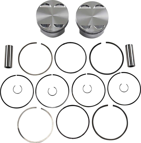 J.E. Pistons - J.E. Pistons Piston Kit - 85.00mm Standardad Oversize, 11.5:1 Compression - 317182