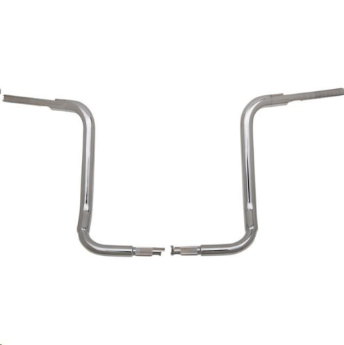 Fat Baggers, Inc. - Fat Baggers, Inc. 1-1/2in. EZ Install Round Top Handlebar - Chrome - 803016