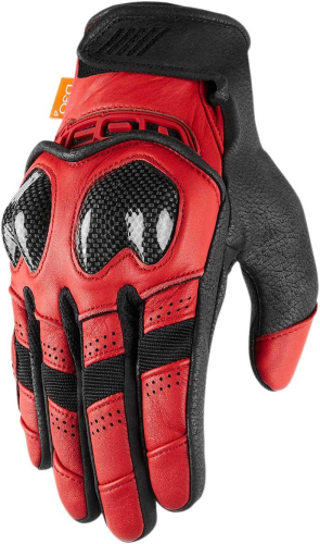 Icon - Icon Contra 2 Gloves - 3301-3711 - Red - 2XL