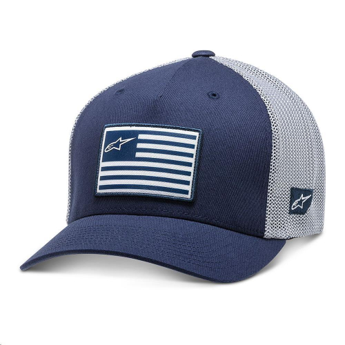 Alpinestars - Alpinestars Flag Hat - 12108110070LXL - Navy - Lg-XL