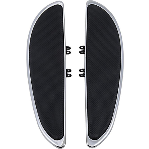 Cyclesmiths - Cyclesmiths Standard 19in. Banana Boards - Chrome without Rivets - 104-NR-ST