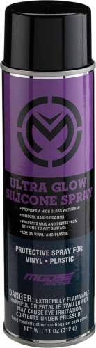 Moose Racing - Moose Racing Ultra Glow Silicone Spray - 3706-0086