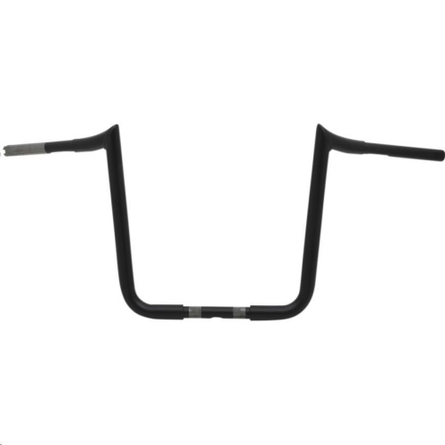 LA Choppers - LA Choppers 1-1/4in. Prime Ape Handlebars - 15in. Rise - Flat Black - LA-7351-13M