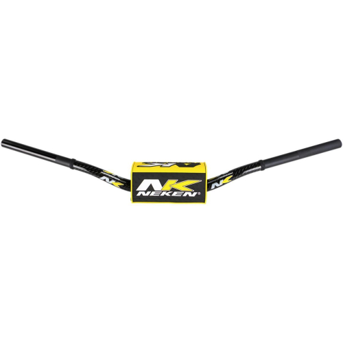 Neken - Neken Variable Diameter Handlebar with Conical Design - Quad - Black with Yellow Pad - R00024CYEB