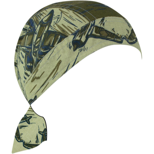 Zan Headgear - Zan Headgear Flydanna Headwrap - Z256 - WWII - OSFM