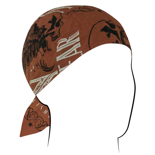 Zan Headgear - Zan Headgear Flydanna Headwrap - Z242 - Vintage Flier - OSFM