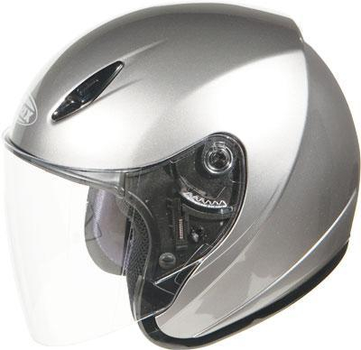 G-Max - G-Max GM17 SPC Solid Helmet - G317197 - Dark Silver Metallic - X-Large