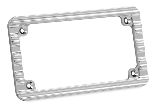 Arlen Ness - Arlen Ness 10-Gauge License Plate Frame - Chrome - 12135