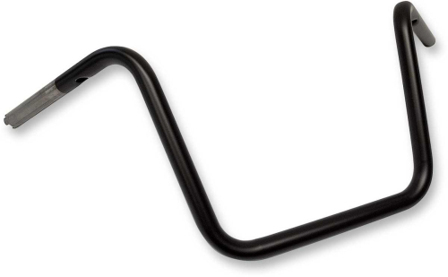 Drag Specialties - Drag Specialties 1in. Touring Ape Hanger Handlebar - 12in. - Flat Black - 0601-3490