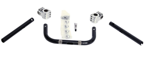 Klock Werks - Klock Werks 1in. Klip Hanger Handlebars - 10in. - Black/Chrome - KW05010351