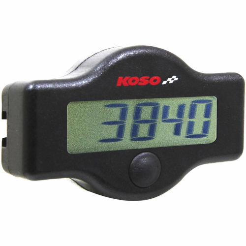 Koso North America - Koso North America Ex-01 RPM and Hour Meter - BA049000