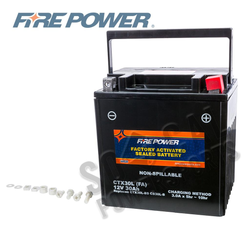 Fire Power - Fire Power Sealed Battery - CTX30L-BS(FA)