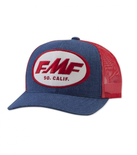 FMF Racing - FMF Racing Ronnie Mac Trucker Hat - F34196112 - Blue - OSFM