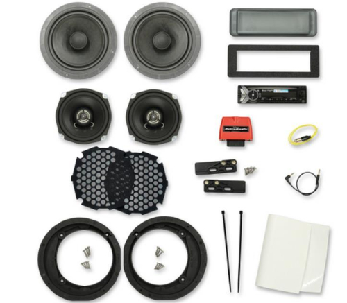 Biketronics - Biketronics 4-Speaker Titan II Turnkey Radio Package - BTUG1