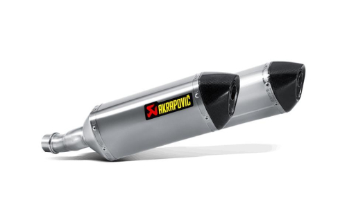 Akrapovic - Akrapovic Slip-On Line Dual Exhaust - Titanium Mufflers - S-K10SO10-HZT