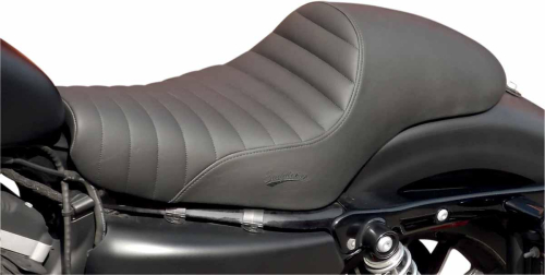 Saddlemen - Saddlemen Americano Cafe Seat - Classic - Pleated - Black - 807-11-0933