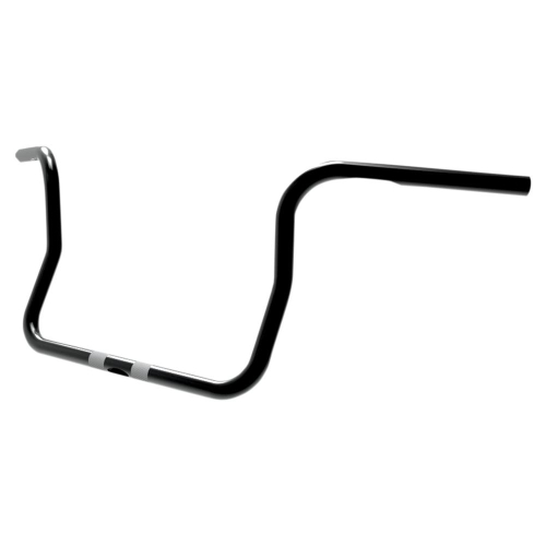 Paul Yaffe Originals - Paul Yaffe Originals 1in. Classic Bagger Ape Hanger Handlebar - 10in. - Black - 51530510BK