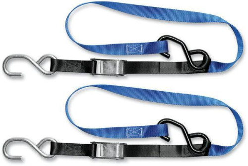 SteadyMate - SteadyMate Cinchtite 3 Tie-Downs with Soft Loops - 1in. x 6ft. - 15466