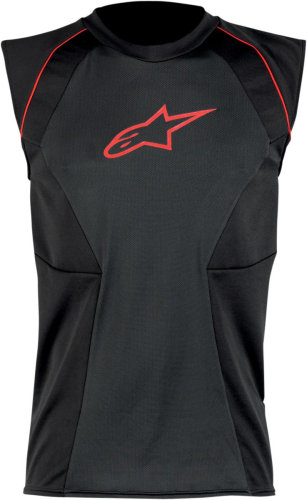 Alpinestars - Alpinestars MX Cooling Vest - 4755511-13-S - Black/Red - Small