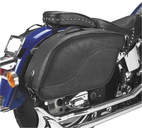 All American Rider - All American Rider Futura 2000 Saddlebags - Classic - No Studs (Detachable) - 8805P