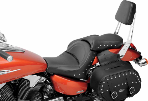 Saddlemen - Saddlemen Renegade Deluxe Solo Seat - Studded - H03-10-001