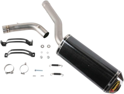 Akrapovic - Akrapovic Slip-On Line Exhaust - Carbon Fiber Muffler - S-S6SO5-TC