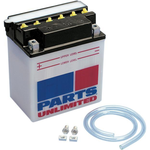 Parts Unlimited - Parts Unlimited 12V Conventional Battery - 12N24-3