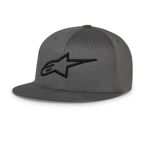 Alpinestars - Alpinestars Ageless Flatbill Hat - 1035810151810SM - Charcoal/Black - Sm-Md