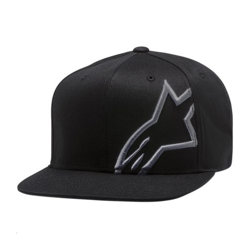 Alpinestars - Alpinestars Corp Snap Hat - 1139-81505-1018 - Black/Charcoal - OSFM