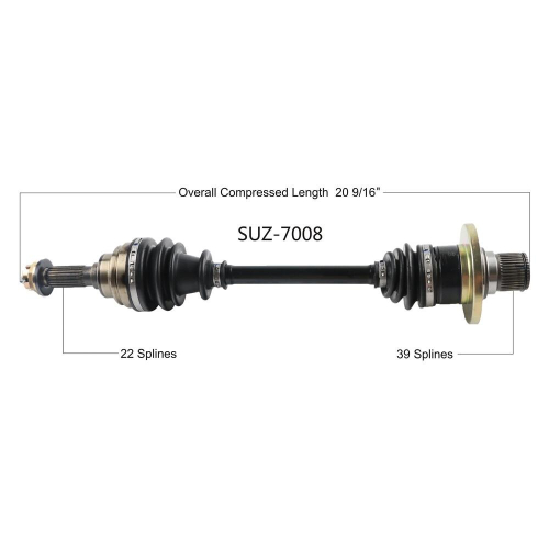 Open Trail - Open Trail OE 2.0 Rear Axle - SUZ-7008