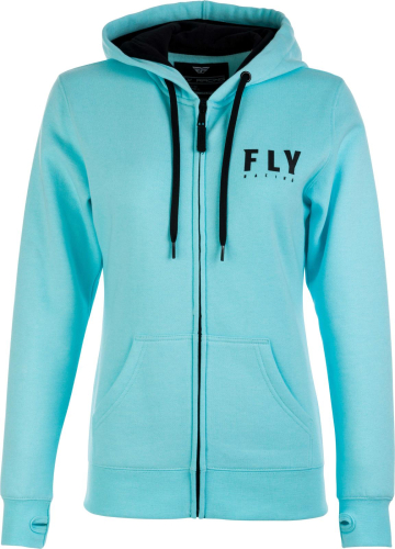 Fly Racing - Fly Racing Fly Logo Womens Hoody - 358-01312X - Blue - 2XL