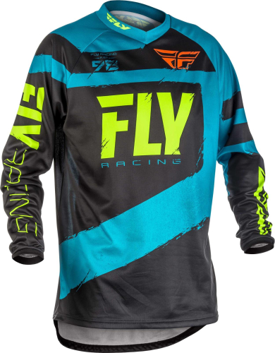 Fly Racing - Fly Racing F-16 Youth Jersey (2018) - 371-921YX - Blue/Hi-Vis - X-Large