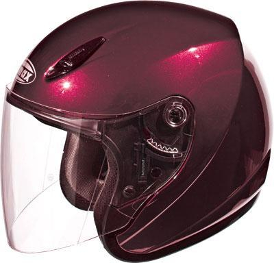 G-Max - G-Max GM17 SPC Solid Helmet - G317104 - Wine Red - Small