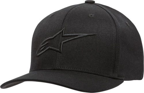 Alpinestars - Alpinestars Ageless Curve Hat - 1017-81010-1010-SM/M - Black/Black - Sm-Md