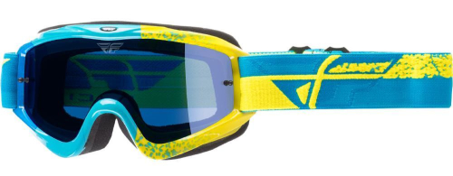 Fly Racing - Fly Racing Zone Composite Goggles - 37-4034 - Blue/Hi-Vis - OSFM