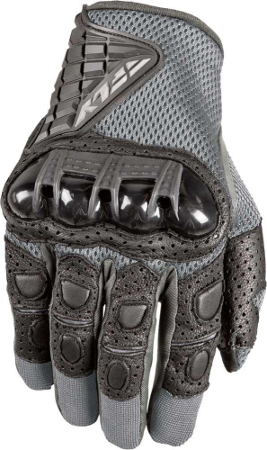 Fly Racing - Fly Racing CoolPro Force Gloves - 476-4114-1  #5692 - Black/Silver - Small