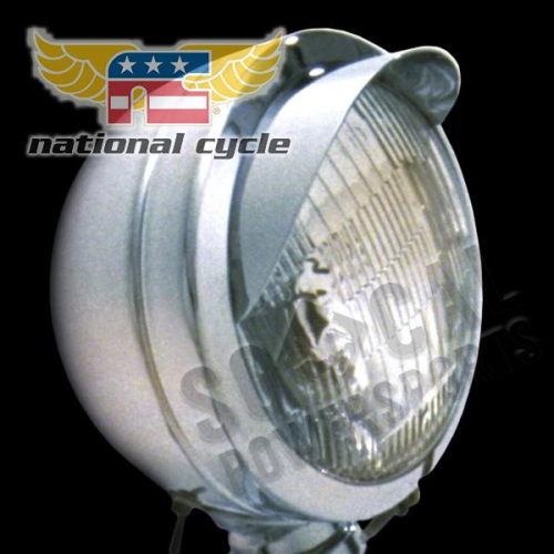 National Cycle - National Cycle Light Bar Chrome Visors for Spotlight Bar - N9005