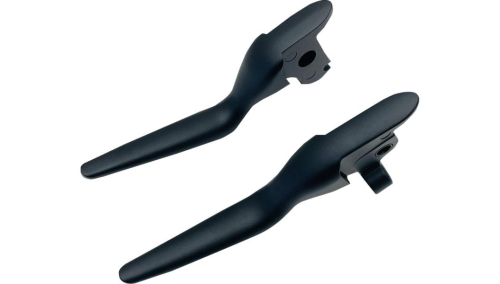 Drag Specialties - Drag Specialties Custom Lever Set - Gloss Black - 0610-2264