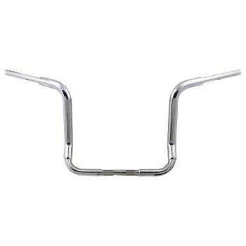 Fat Baggers, Inc. - Fat Baggers, Inc. 1-1/2in. EZ Install Round Top Handlebar - Chrome - 813014