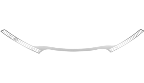 Klock Werks - Klock Werks Kerf (Klock Werks Logo) Flare Series Windshield Trim -  Chrome - KWW-01-0608