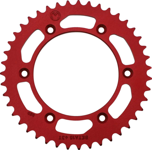 Moose Racing - Moose Racing Aluminum Rear Sprocket - 43T - 1211-1860