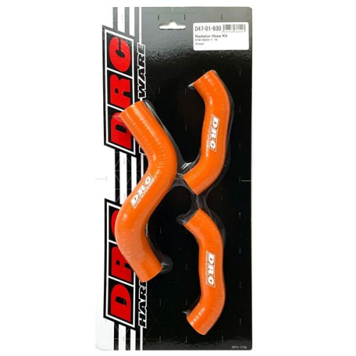 DRC - DRC Radiator Hose Kit - Orange - D47-01-910