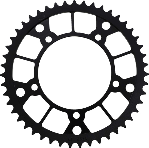 Moose Racing - Moose Racing Aluminum Rear Sprocket - 47T - Black - 1211-2023